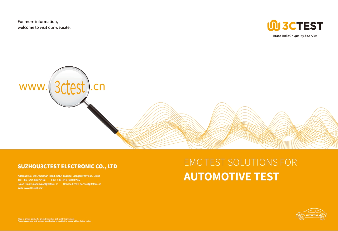 ECM TEST SOLUTIONS FOT AUTOMOTIVE TEST